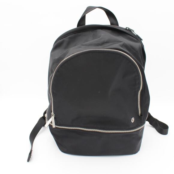 lululemon athletica Handbags - Lululemon City Adventurer Backpack 11L Black Nylon Zip Travel Gym Work Bag